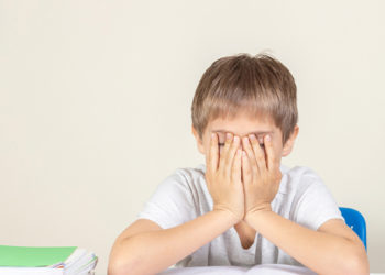 قلق الامتحانات والدرجات